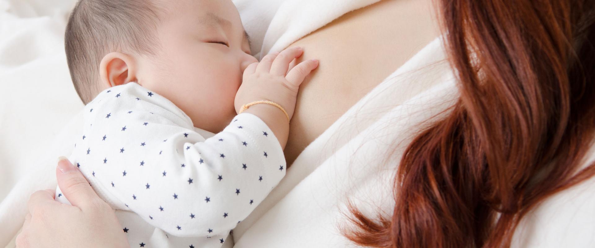 Make Comfortable Moment for Baby Breastfeeding